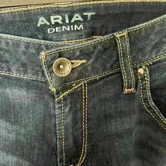 Ariat Jeans Womens Size 29R Bootcut Western Denim Made In Mexico - Picture 2 of 7